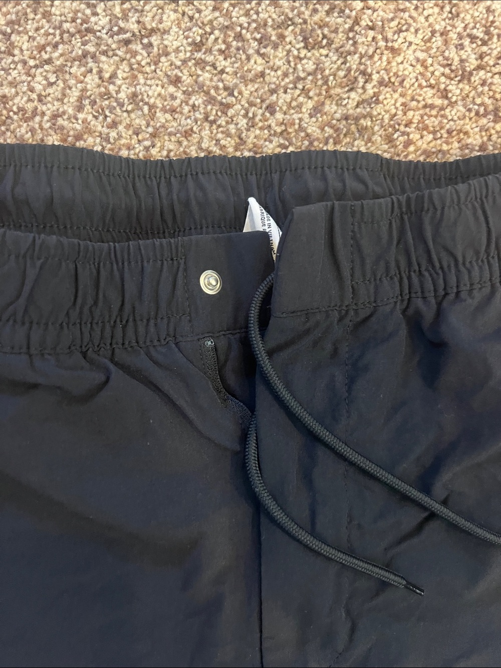 Nike Black Men’s Jogger Pants with Drawstring 30 inch inseam - Picture 3 of 7